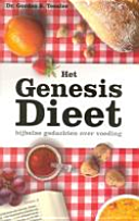 Boekomslag Het Genesis Dieet