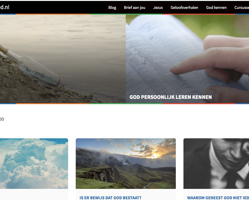 Screenshot Ik zoek God